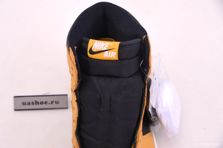 Retro OG High Jordan Black 1 Air 555088-701 Pollen 0103